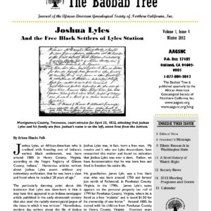 the Baobab Tree, Winter 2012