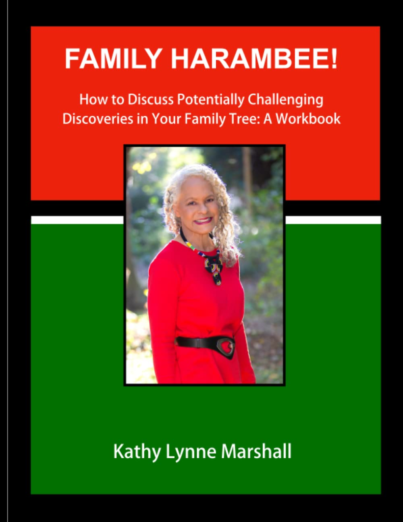 Book entitles Family Harambee! by Kathy Lynne Marshall
