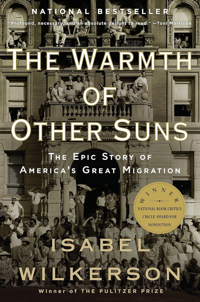 Book entitled The Warmth of Other Suns by Isabel Wilkerson
