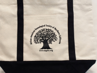 Black Logo Tote Bag